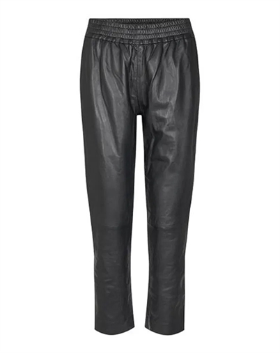 Shiloh Crop Leather Bukser - Co'couture